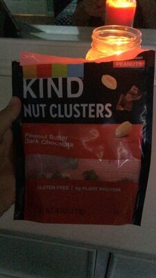 Peanut Butter Dark Chocolate Nut Clusters, Peanut Butter; Dark Chocolate