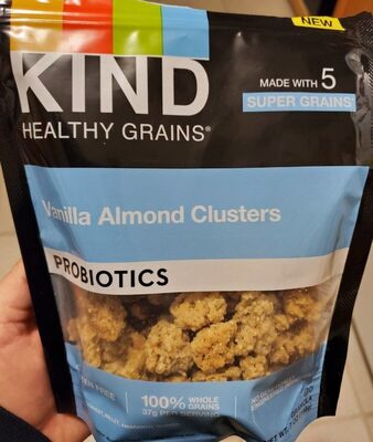 Vanilla Almond Clusters Probiotics Granola, Vanilla