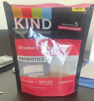 Strawberry Clusters Probiotics Granola, Strawberry