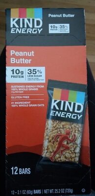 Peanut Butter Energy Bars, Peanut Butter
