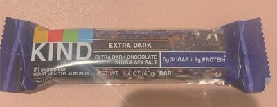 Extra Dark Chocolate Nuts & Sea Salt Bar, Extra Dark Chocolate; Nuts & Sea Salt