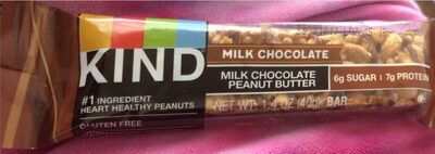 Milk Chocolate Peanut Butter Bar, Milk Chocolate; Peanut Butter