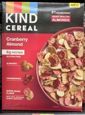 Cranberry Almond Cereal, Cranberry Almond