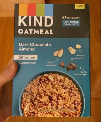 Dark Chocolate Almond Oatmeal, Dark Chocolate