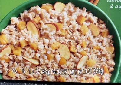 Apple Cinnamon Almond Oatmeal, Apple; Cinnamon; Almond