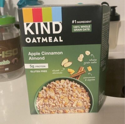 Apple Cinnamon Almond Oatmeal, Apple Cinnamon Almond