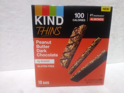 Peanut Butter Dark Chocolate Thins Bars, Peanut Butter Dark Chocolate