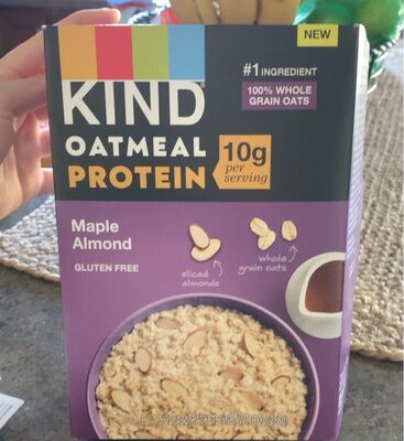Maple Almond Protein Oatmeal, Maple; Almond