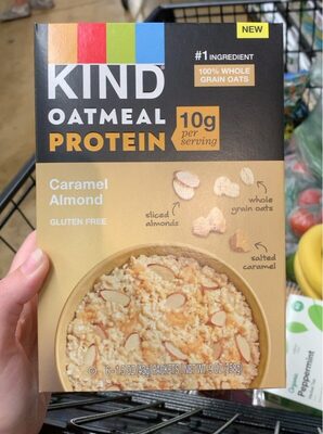 Caramel Almond Oatmeal Protein, Caramel; Almond