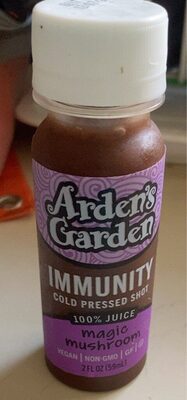 Magic Mushroom Immunity-Ii Cold Pressed Shot Juice, Magic Mushroom
