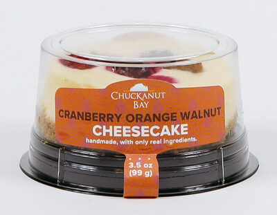 Cheesecake, Cranberry Orange