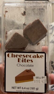 Chocolate Covered Chocolate Cheesecake Bites, Chocolate