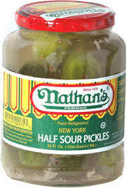 New York Half Sour Pickles, Half Sour