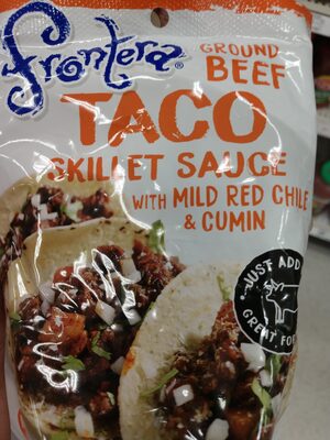 Mild Taco Ground Beef Seasoning Sauce, Mild Taco