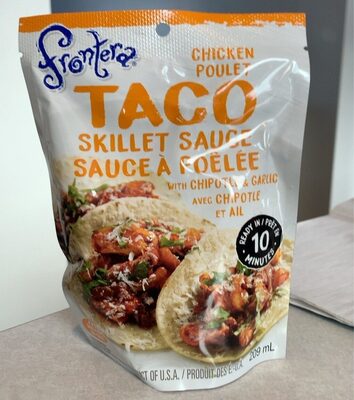 Mild Chicken Taco Skillet Sauce With Chipotle & Garlic, Chicken