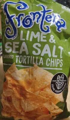Lime + Sea Salt Tortilla Chips, Lime + Sea Salt