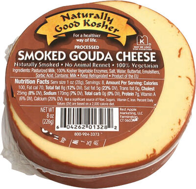 Smoked Gouda Pasteurized Process Cheese, Smoked Gouda