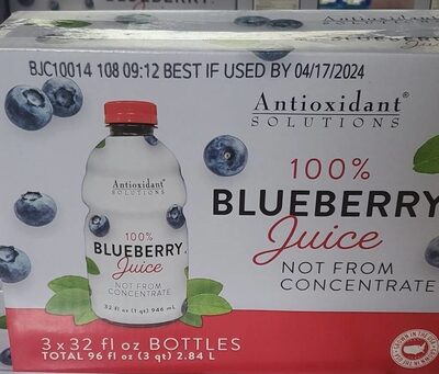 Blueberry 100% Juice, Blueberry
