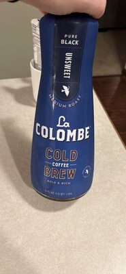 Medium/Dark Roast Unsweetened Brazilian Cold Brew Coffee, Unsweetened Brazilian
