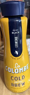 Medium Roast Unsweetened Colombian Cold Brew Coffee, Unsweetened Colombian