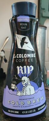 Medium Roast Unsweetened R.I.P. Cold Brew Real Coffee Drink, Unsweetened