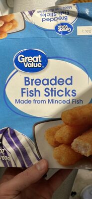 Breaded Fish Sticks, Breaded