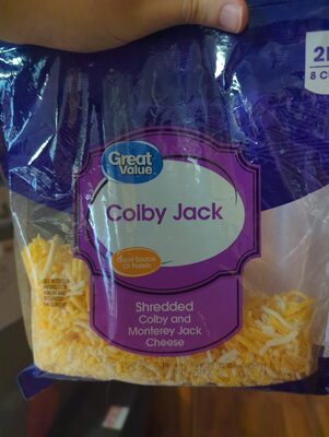 Colby And Monterey Jack Shredded Cheese, Colby And Monterey Jack
