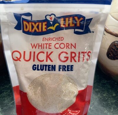 Gluten Free Enriched White Corn Quick Grits, White Corn