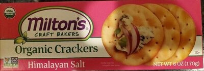 Himalayan Salt Organic Crackers, Himalayan Salt