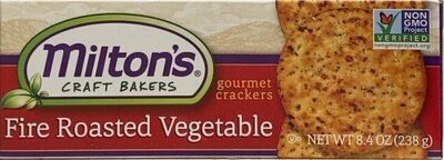Fire Roasted Vegetable Baked Crackers, Fire Roasted Vegetable