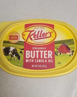 Spreadable Butter With Canola Oil, Canola Oil
