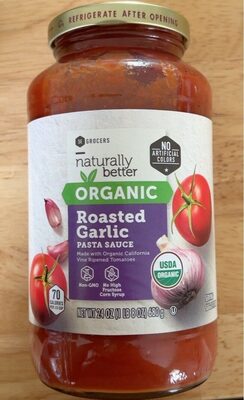 Roasted Garlic Pasta Sauce, Roasted Garlic