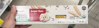 100% Organic Macaroni, Angel Hair