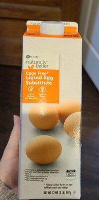 Cage Free Liquid Egg Substitute