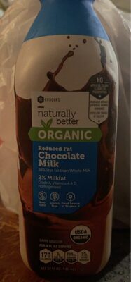 Chocolate Reduced Fat Milk, Chocolate