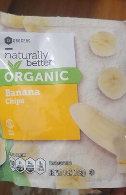 Banana Organic Chips, Banana