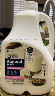 Unsweetened Vanilla Almondmilk, Unsweetened Vanilla