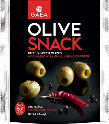 Olive Snack Marinated With Chilli & Black Pepper