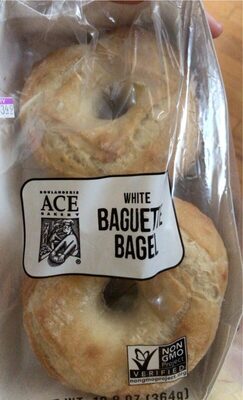 White Baguette Bagel, White
