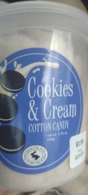 Cookies & Cream Cotton Candy, Cookies & Cream