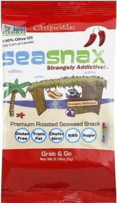 Sea Snax, Premium Roasted Seaweed Snack