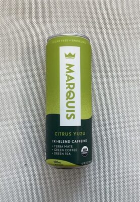 Citrus Yuzu Flavored Yerba Mate Green Coffee Green Tea, Citrus Yuzu