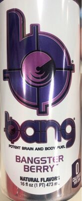 Bangster Berry Energy Drink, Bangster Berry