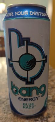 Blue Razz Energy Drink