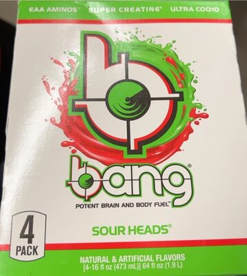 Sour Heads Energy Drink, Sour Heads