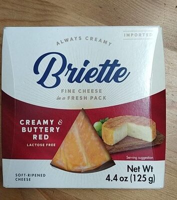 Creamy & Buttery Red Soft-Ripened Cheese