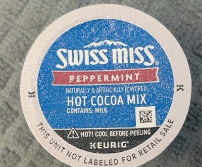 Peppermint Hot Cocoa Mix K-Cup Pods, Peppermint; Cocoa