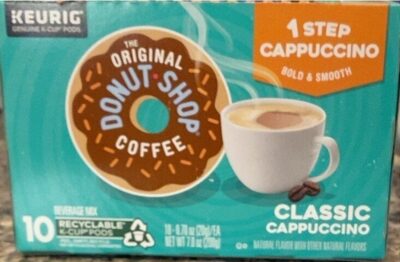 Classic Cappuccino Beverage Mix Coffee K-Cup Pods, Cappuccino