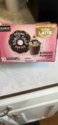 Sundae Fundae Latte Beverage Mix Coffee K-Cup Pods