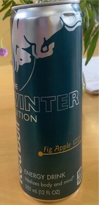 Fig Apple Energy Drink, Fig; Apple